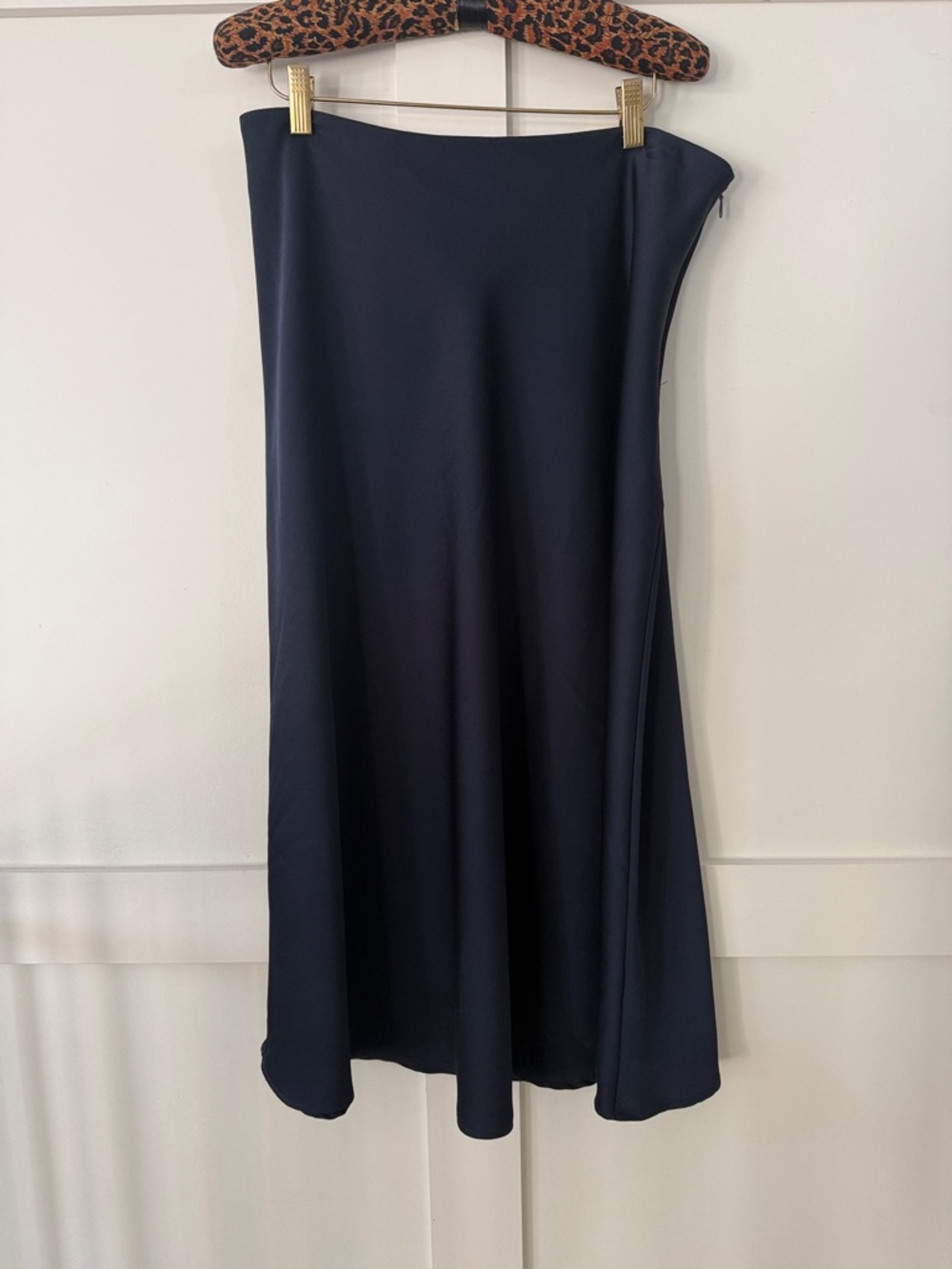 Bias Cut Navy Skirt large